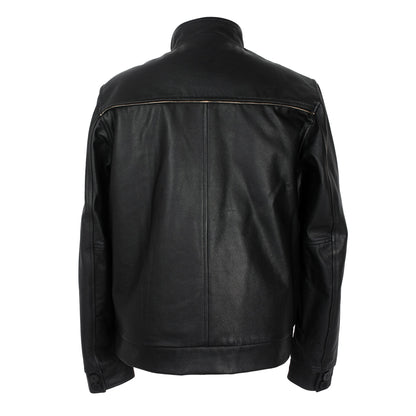 Classic Cowhide Leather Jacket – Air Force Edition-1