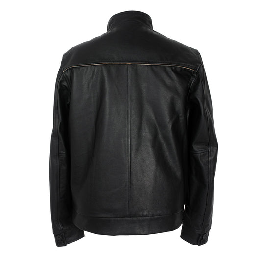 Classic Cowhide Leather Jacket – Air Force Edition-1