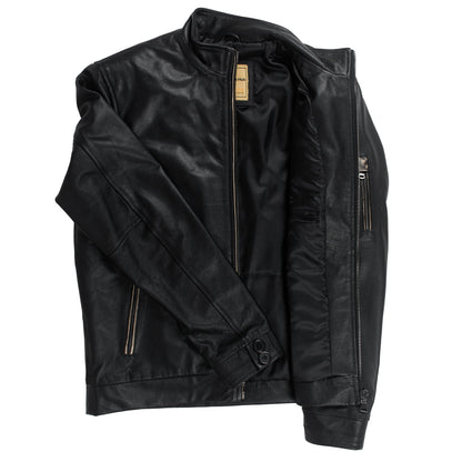 Classic Cowhide Leather Jacket – Air Force Edition-4